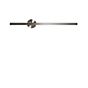 Lightswing Ceiling track - 2 lamps stainless steel - 90 cm