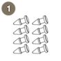 Luceplan Spare Parts for Costanza Sospensione with telescopic stem No. 1, set of press studs (8 pcs)