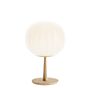 Luceplan Lita Lampe de table avec tige bois de frêne - H.46 cm
