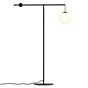 Luceplan Malamata Floor Lamp black matt