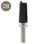 Luceplan Spare parts Berenice black Part no. 28: screw for fixed desk support