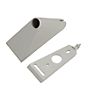 Luceplan Spare parts for Lola Terra part H: wall mount - aluminium grey