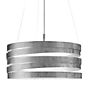 Marchetti Band S50 Lampada a sospensione LED foglio d'argento