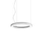Marchetti Materica Circle Suspension LED downlight blanc - ø60 cm
