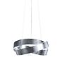 Marchetti Pura Pendant Light LED silver leaf - ø60 cm