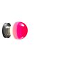 Marset Dipping Light A2-13, lámpara de pared LED rosa/grafito