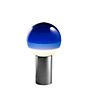 Marset Dipping Light Bordlampe LED blå/grafit - 30 cm