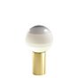 Marset Dipping Light Table Lamp LED white/brass - 20 cm