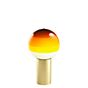 Marset Dipping Light Tafellamp LED barnsteen/messing - 20 cm
