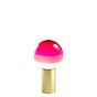 Marset Dipping Light Tafellamp LED roze/messing - 12,5 cm