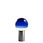 Marset Dipping Light Tischleuchte LED blau/graphit - 12,5 cm