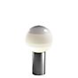 Marset Dipping Light, lámpara de sobremesa LED blanco/grafito - 20 cm