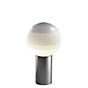 Marset Dipping Light, lámpara de sobremesa LED blanco/grafito - 30 cm