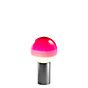 Marset Dipping Light, lámpara de sobremesa LED rosa/grafito - 12,5 cm