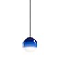 Marset Dipping Light, lámpara de suspensión LED azul - ø13,5 cm
