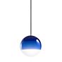 Marset Dipping Light, lámpara de suspensión LED azul - ø20 cm
