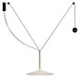 Marset Milana Counterweight Hanglamp LED wit - lampenkap 32 cm