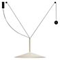 Marset Milana Counterweight Hanglamp LED wit - lampenkap 47 cm