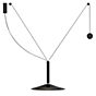 Marset Milana Counterweight Hanglamp LED zwart - lampenkap 32 cm