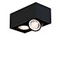 Mawa Wittenberg 4.0 Plafonnier LED 2 foyers - tête affleurante noir mat - ra 95