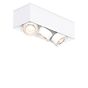 Mawa Wittenberg 4.0 Plafonnier LED 3 foyers - tête affleurante blanc mat - ra 95