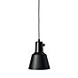 Midgard K831, lámpara de suspensión aluminio negro mate/cable gris oscuro