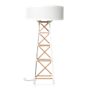 Moooi Construction Lamp Vloerlamp wit/hout - large