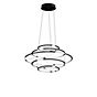 Nemo Drop Hanglamp LED 5-lichts zwart