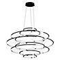 Nemo Drop Pendant Light LED 9 lamps black