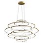 Nemo Drop Pendant Light LED 9 lamps gold