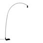 Nemo Fox Lampadaire arc LED noir