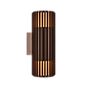 Nordlux Aludra Wall Light 2 lamps brown - Seaside coating