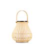 Nordlux Leo, lámpara de sobremesa LED con energía solar bambù , Venta de almacén, nuevo, embalaje original