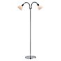 Nordlux Ray Double Lampadaire chrome