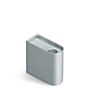 Northern Monolith Candle holder low - aluminium