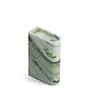 Northern Monolith Candle holder medium - marble green