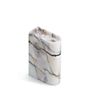 Northern Monolith Portacandele medium - marmo bianco