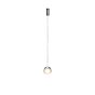 Oligo Balino Pendant Light 1 lamp LED chrome/calendered