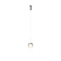 Oligo Balino Pendant Light 1 lamp LED chrome matt/calendered