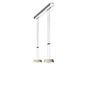 Oligo Glance Pendant Light LED 2 lamps cashmere matt