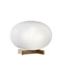 Oluce Alba Table Lamp opal glass glossy