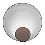 Oluce Siro Lampe de table LED noir/bronze, 45 cm
