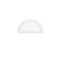 Oluce Spare parts for Atollo Tischleuchte glass shade - opal - 25 cm