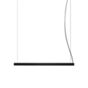 Panzeri Brooklyn Line Pendant Light LED black, 102 cm