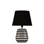 Pauleen Dressy Sparkle Lampe de table noir/blanc