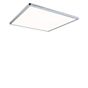 Paulmann Atria Shine Ceiling Light LED square chrome matt - 42 x 42 cm - 4,000 K - dimmable in steps