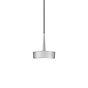 Ribag Licht Arva, lámpara de suspensión LED gris, ø14 cm
