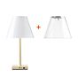 Rotaliana Dina+ LED bronze, incl. 2 lampshades , Warehouse sale, as new, original packaging