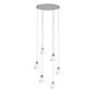 Rotaliana Luxy Hanglamp 6-lichts Cluster wit/wit mat
