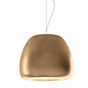 Rotaliana Pomi, lámpara de suspensión dorado, ø41,5 cm